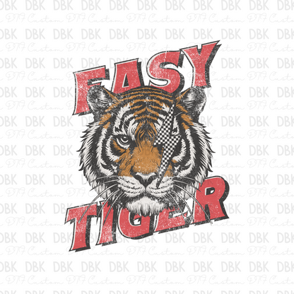 Easy Tiger DTF transfer I228