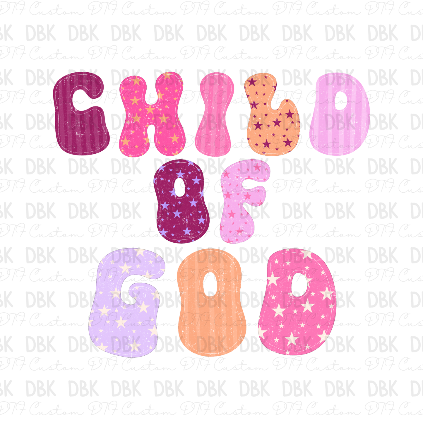 Child of God DTF Transfer