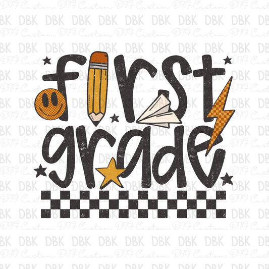 First Grade DTF Transfer