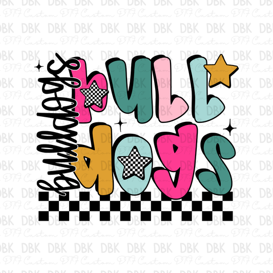 Bull Dogs DTF Transfer