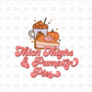 Thick Thighs & Pumpkin Pies DTF transfer F54