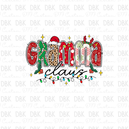 Gramma Clause DTF Transfer E306