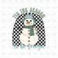 Tis the season to be freezin BLACK DTF transfer E85