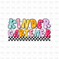 Kindergartener Grade DTF transfer A160