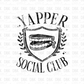 Yapper Social Club DTF Transfer BLACK I226