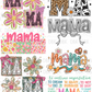 Mama Pre-Made Gang Sheet P170