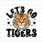 Lets go Tigers DTF Transfer M23