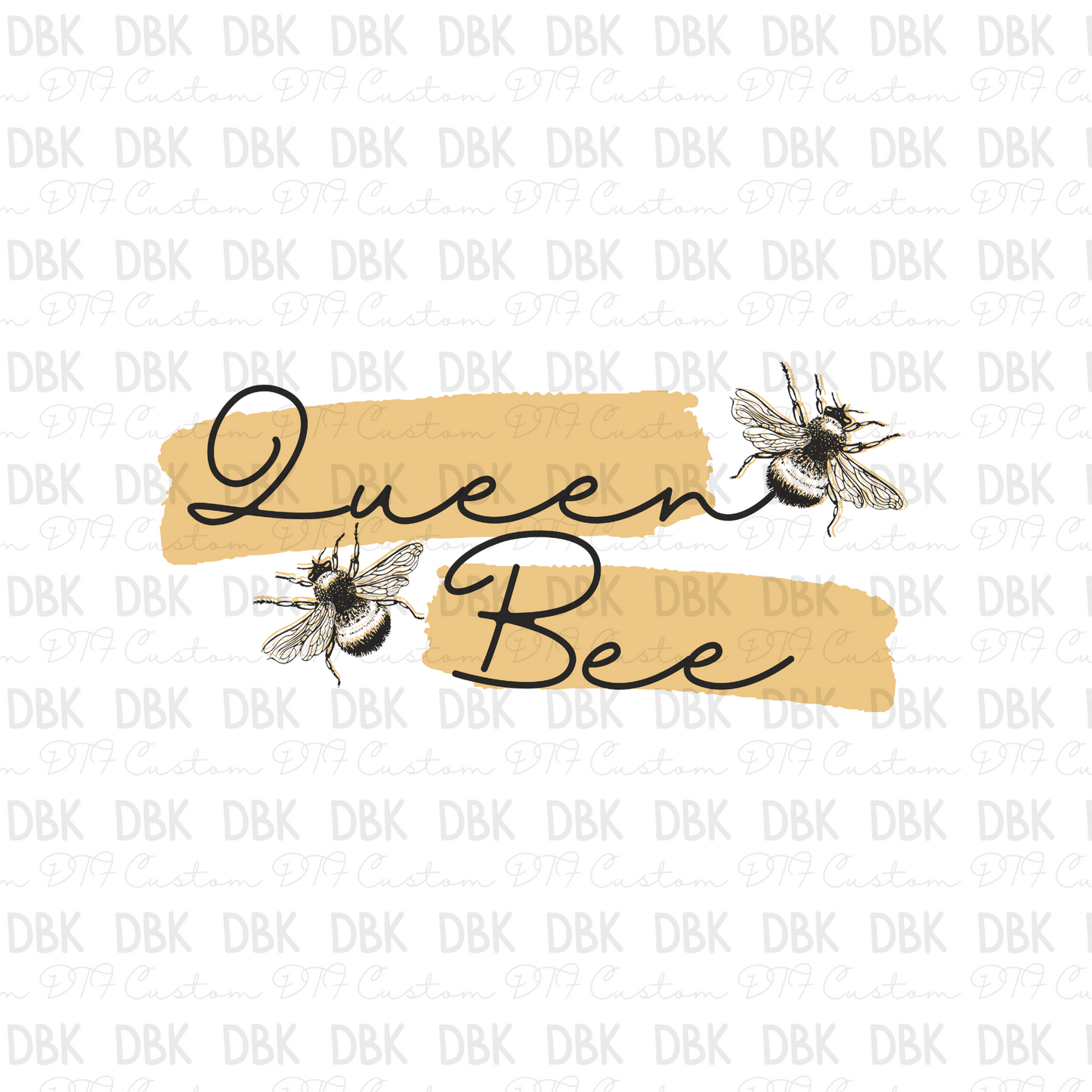 Queen Bee DTF Transfer I105