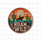 Roam Wild DTF Transfer B179