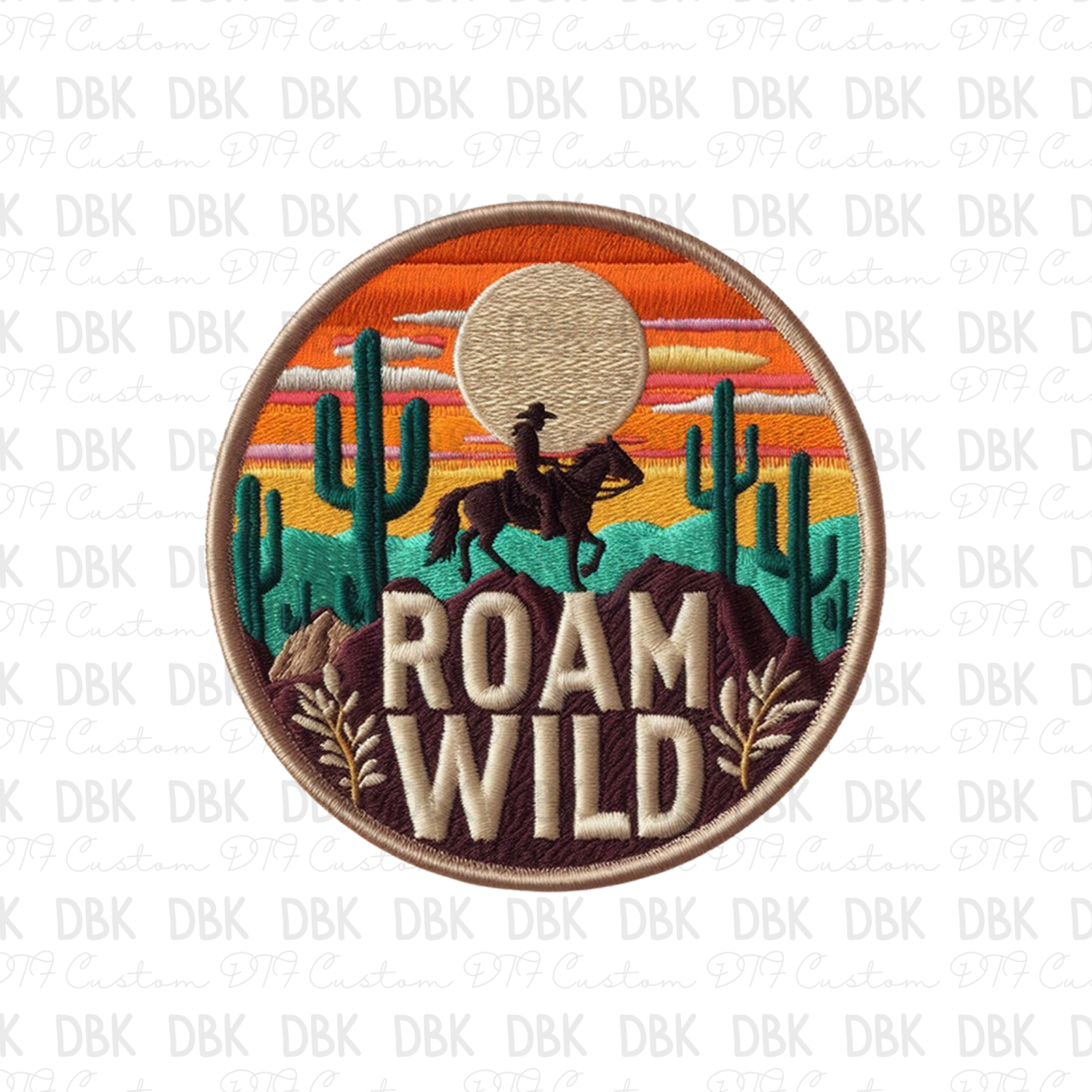 Roam Wild DTF Transfer B179