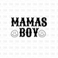 Mamas Boy DTF transfer K22