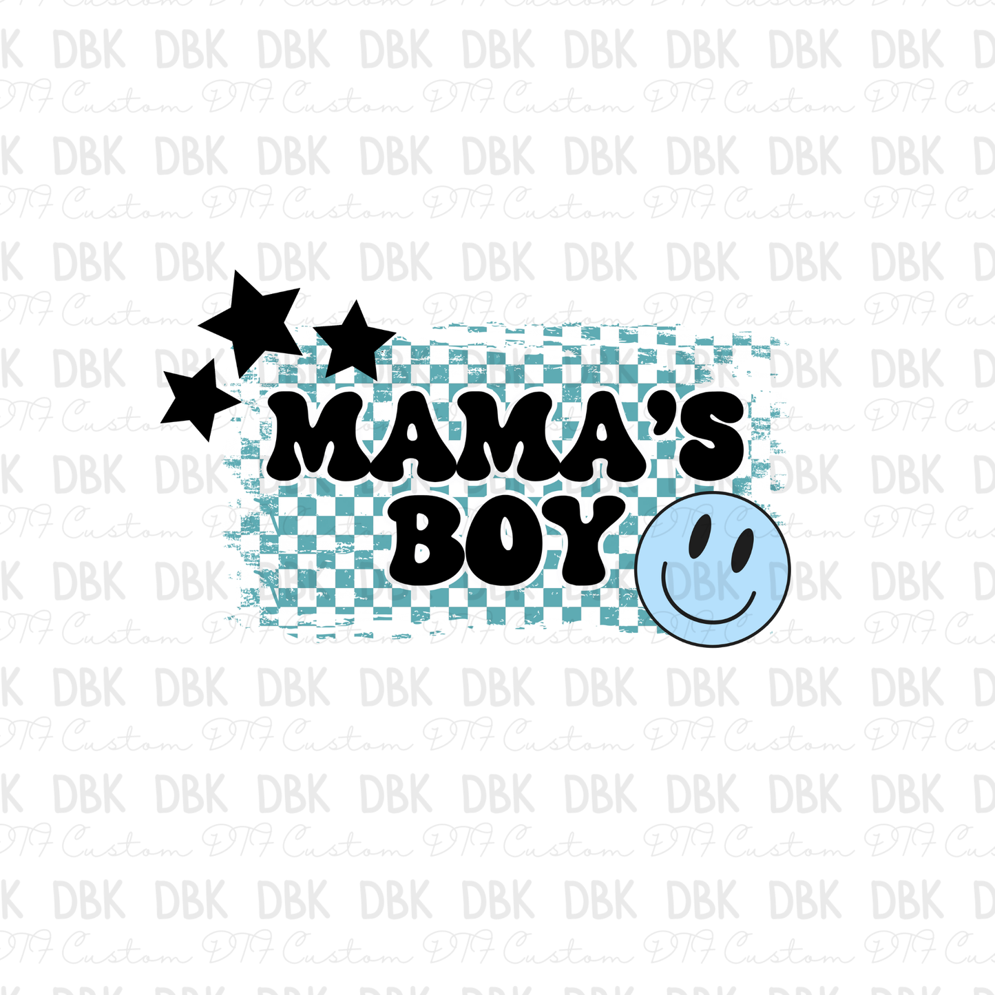 Mama's Boy DTF transfer