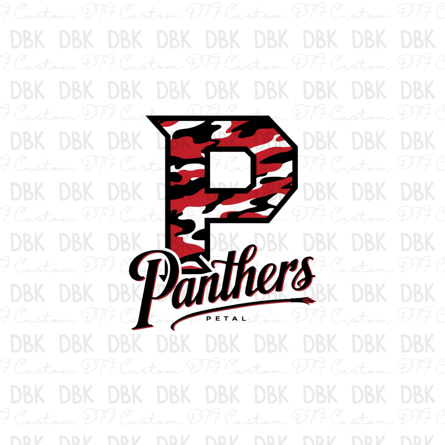 Panthers DTF Transfer M61
