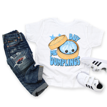 Buy me dumplings BLUE DTF Transfer K135