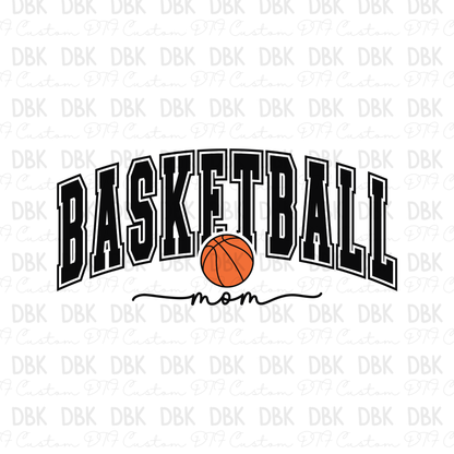 Basketball Mom DTF Transfer C220