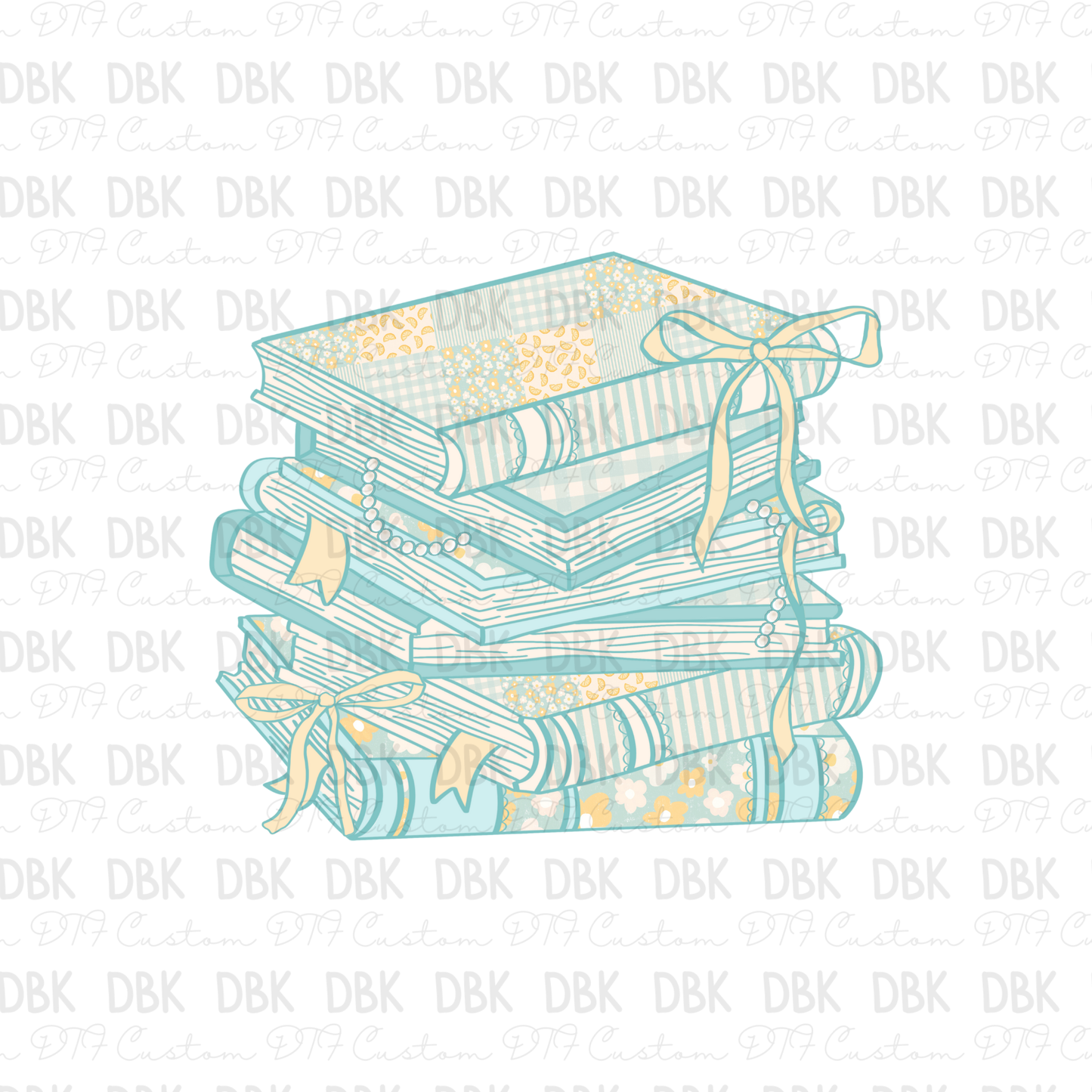 Lemon Book Pocket DTF Transfer