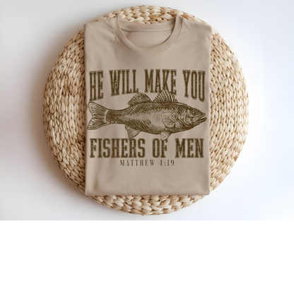 Fishes of men DTF Transfer BROWN FT9