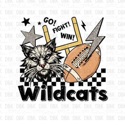 Wildcats DTF Transfer M45