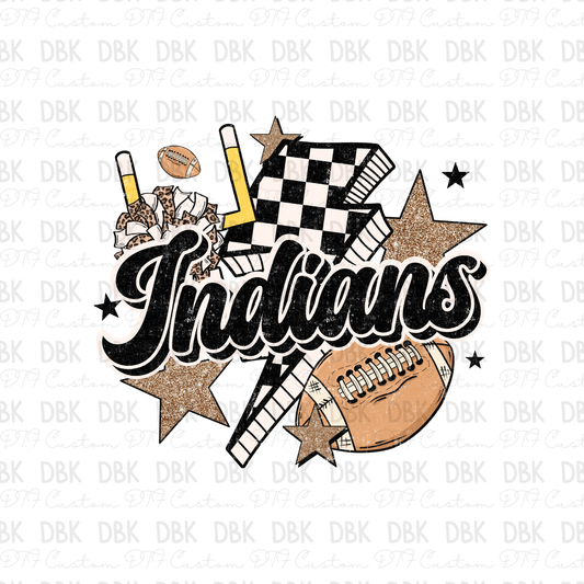 Indians DTF Transfer M220