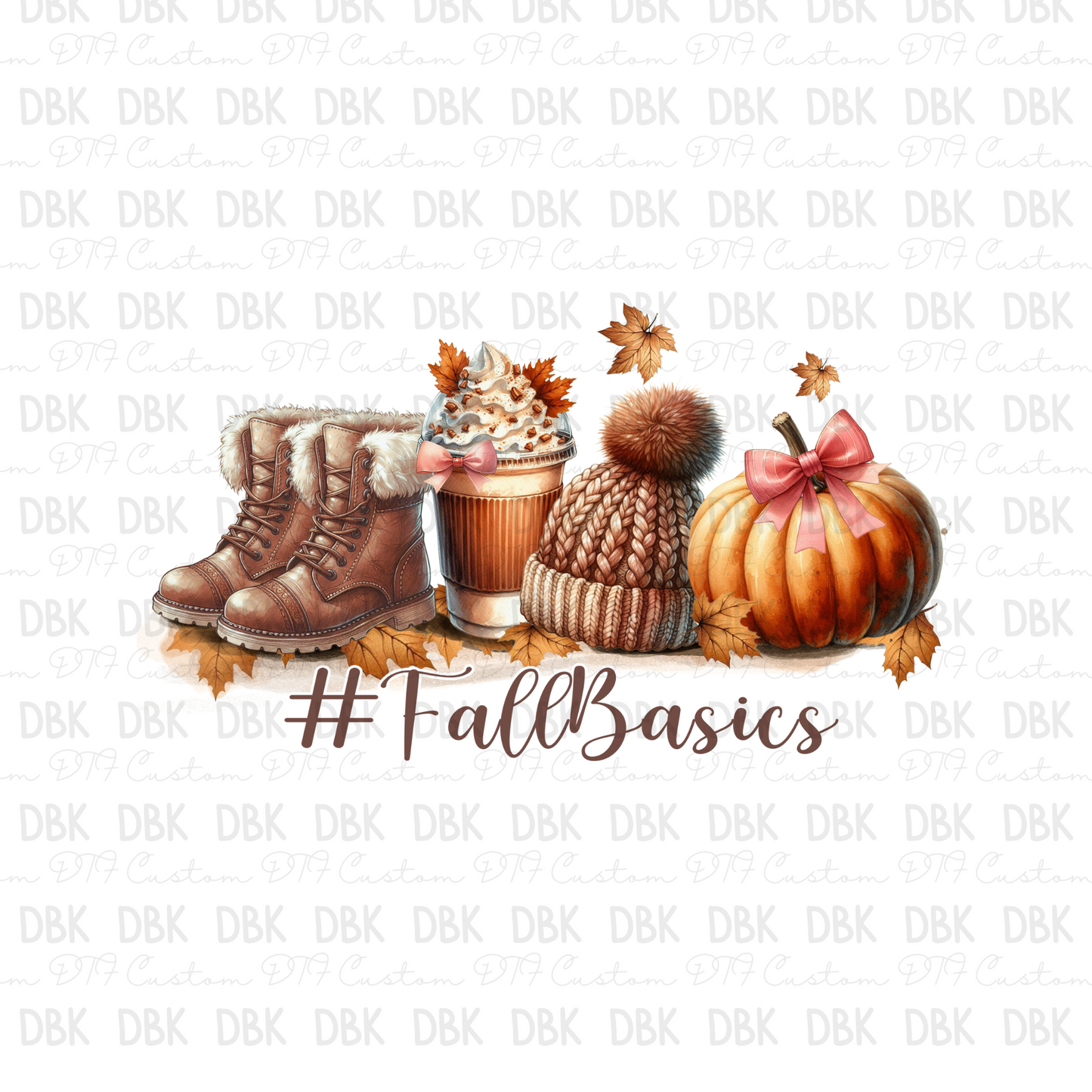 Fall Basics DTF transfer F70