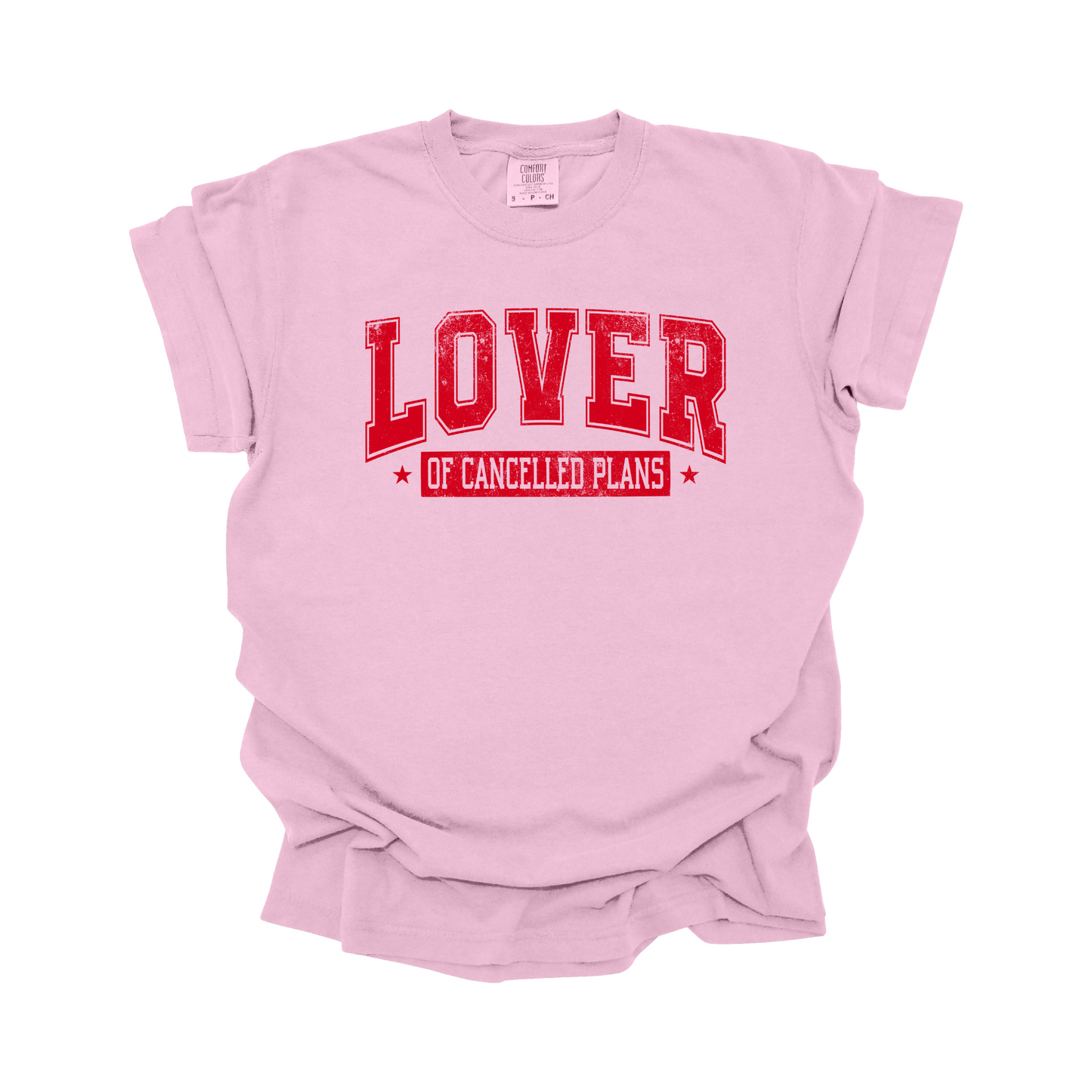 Lover of cancelled plans DTF transfer RED