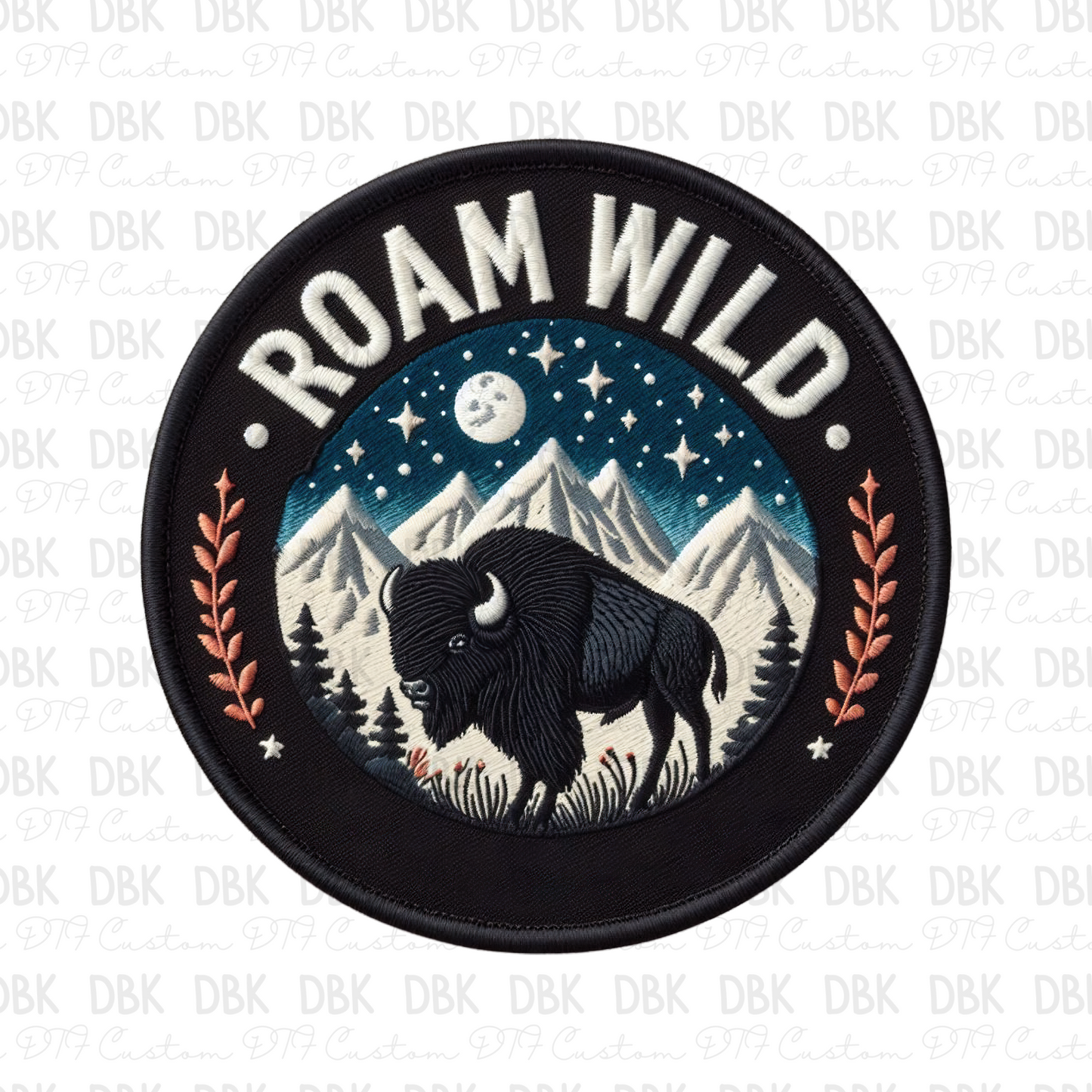 Roam Wild DTF Transfer B269