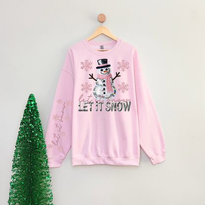 Snow Man DTF Transfer