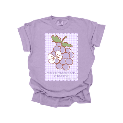 Grapes DTF Transfer (has a pocket)