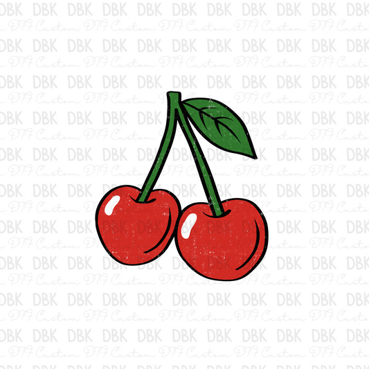 Cherries DTF Transfer pocket