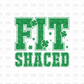 Fit Shaced DTF transfer