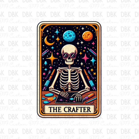 The crafter tarot card DTF transfer