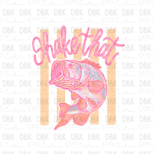 Shake that DTF Transfer