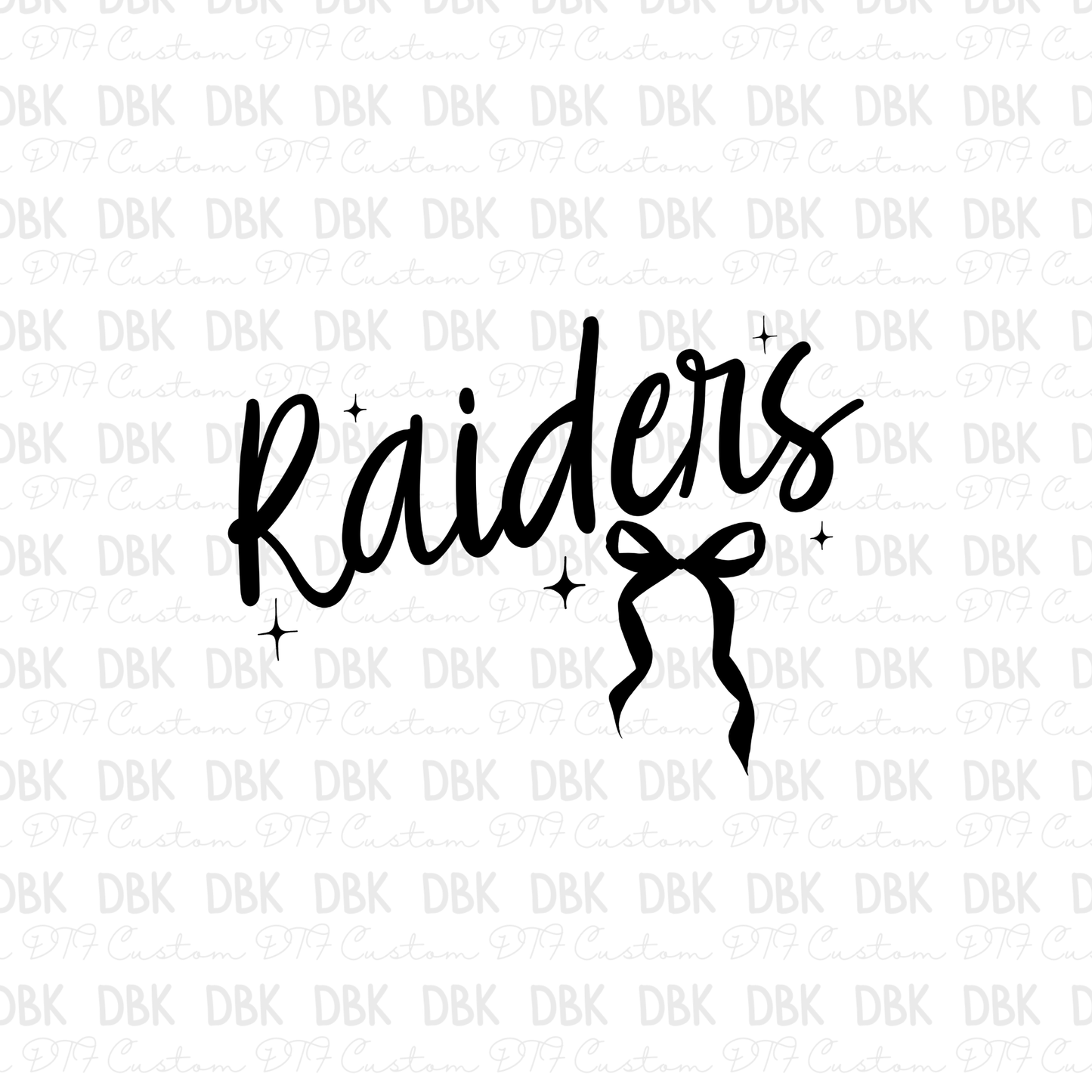 Raiders DTF Transfer M267