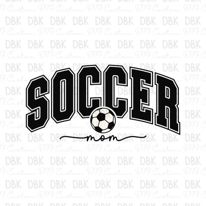 Soccer Mom DTF Transfer C222