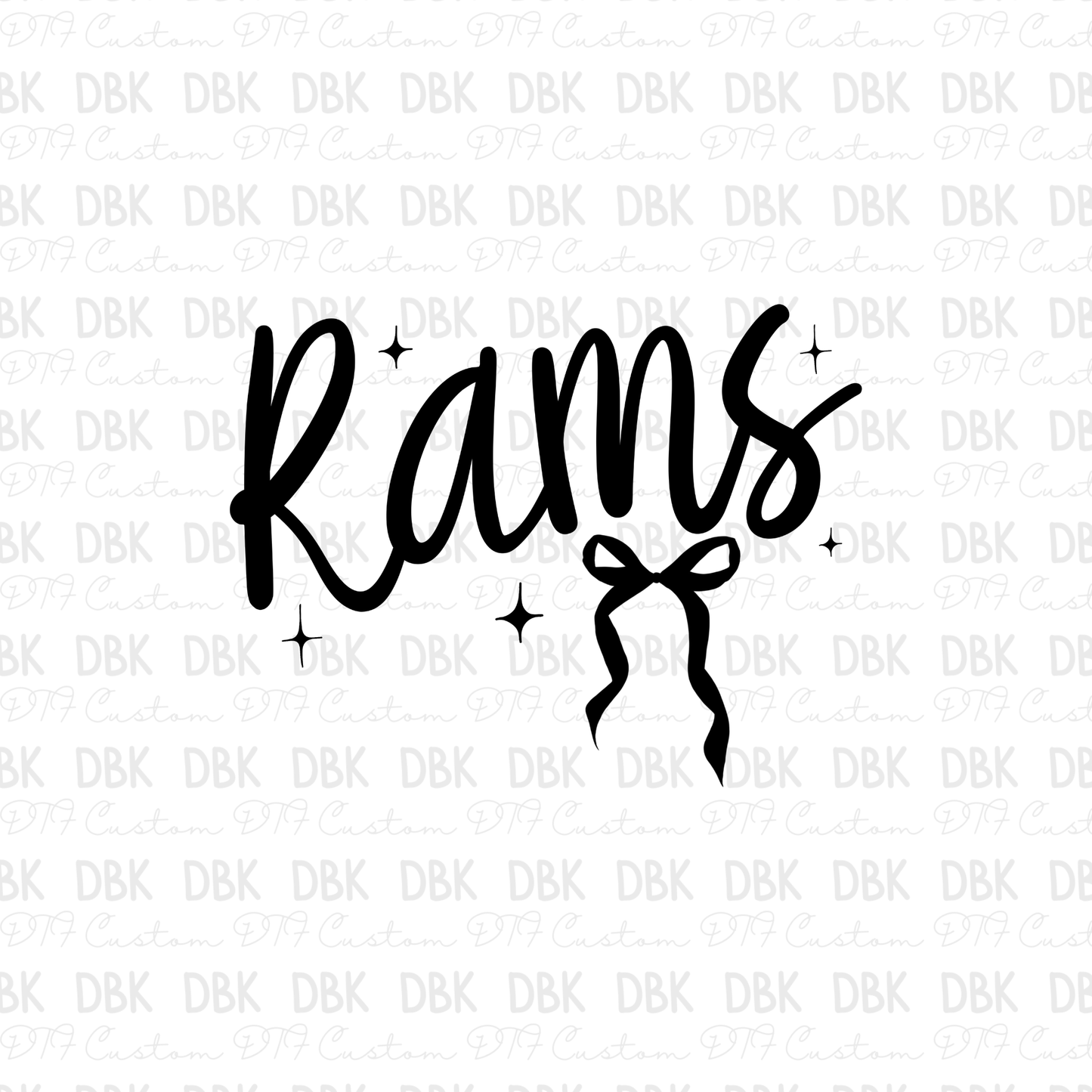 Rams DTF Transfer M268