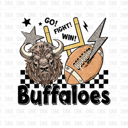 Buffaloes DTF Transfer M53