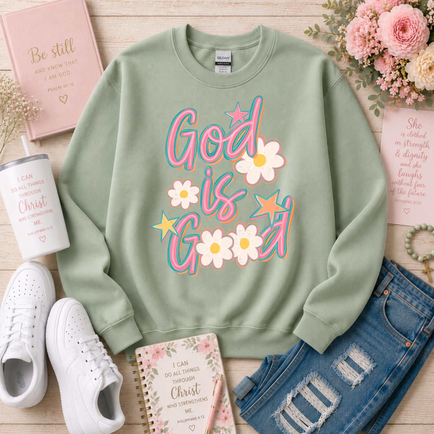 God Is Good DTF Transfer FT178