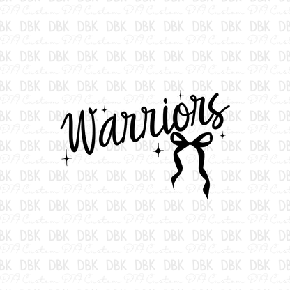 Warriors DTF Transfer M271