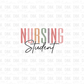 Nursing Student DTF Transfer