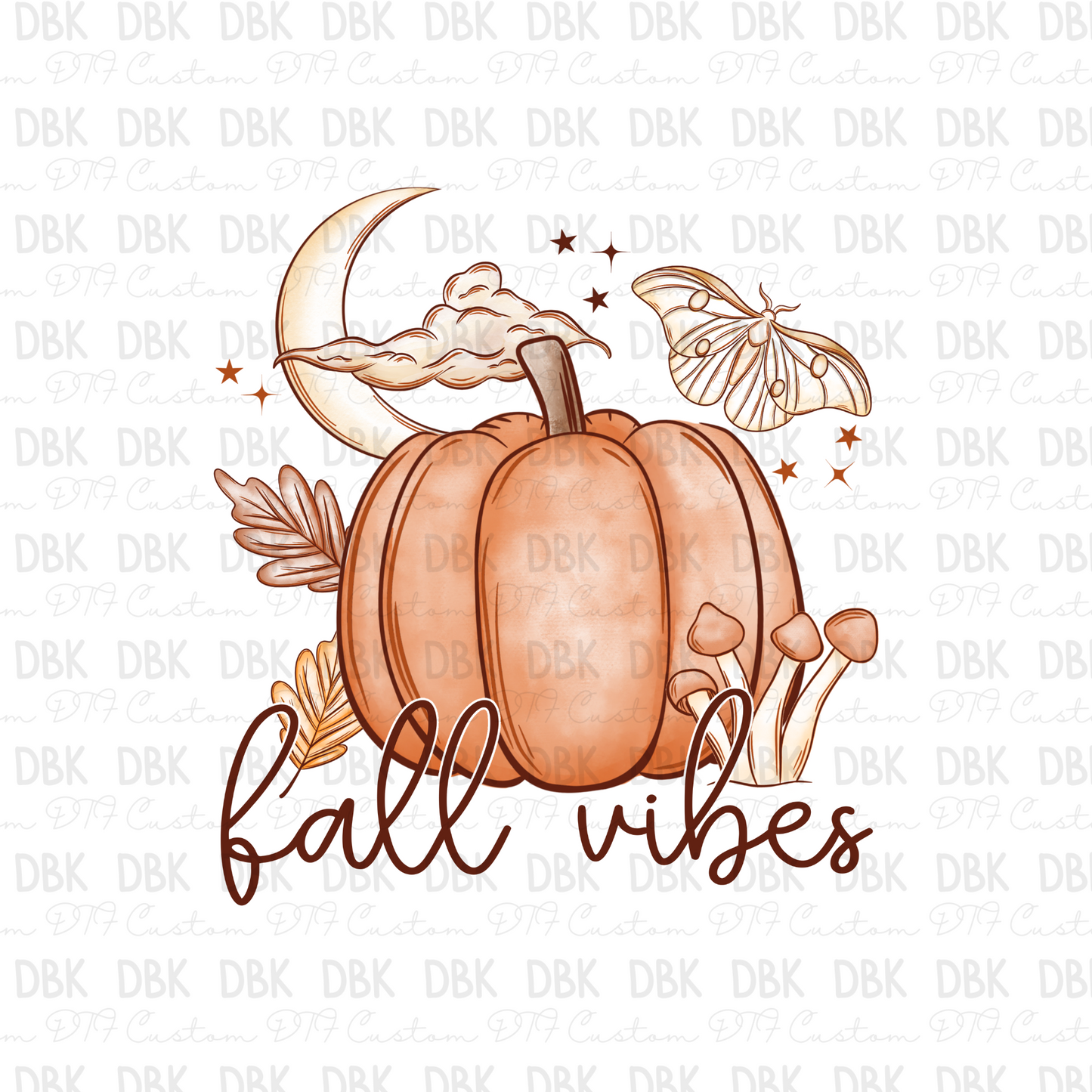 Fall Vibes DTF transfer F77