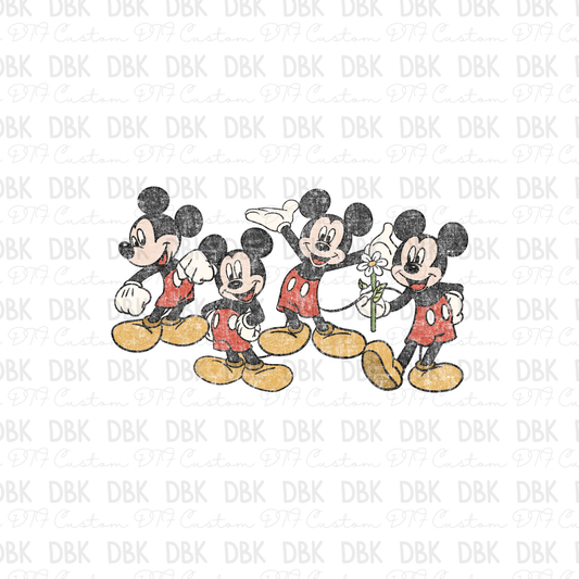 Red Mouse DTF Transfer