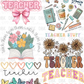 Teacher Pre-Made Gang Sheet P152