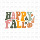 Happy Fall DTF Transfer F29