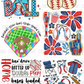 Baseball Pre-Made Gang Sheet P169