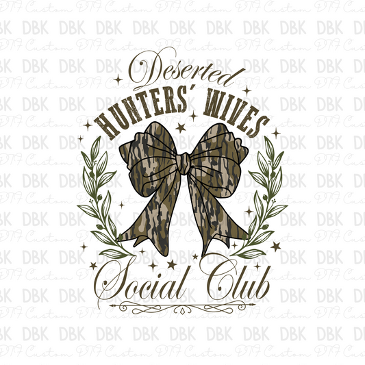 Deserted hunters' wife social club DTF transfer