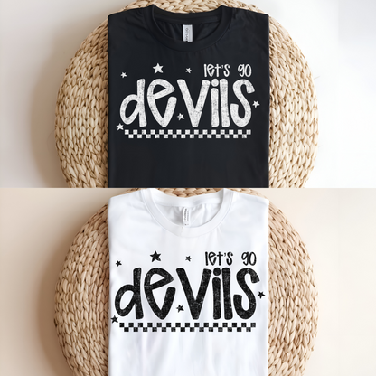 DEVILS DTF Transfer BLACK M179