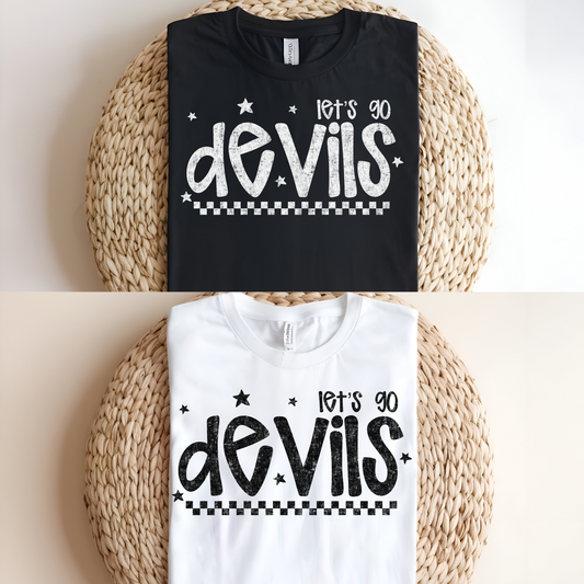 DEVILS DTF Transfer BLACK M179