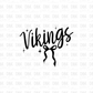 Vikings DTF Transfer M272
