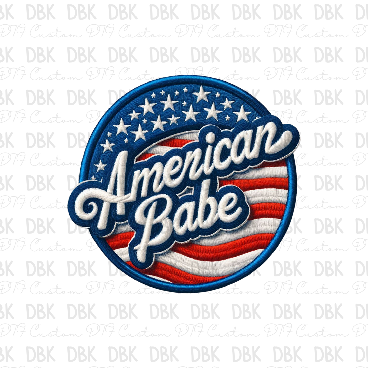 American Babe DTF transfer B23