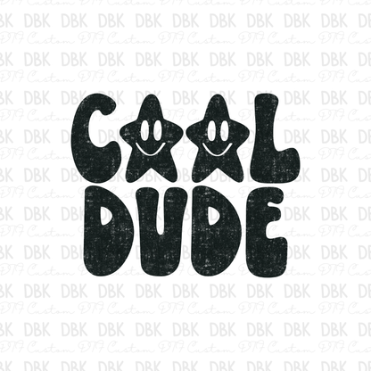 Cool Dude DTF Transfer